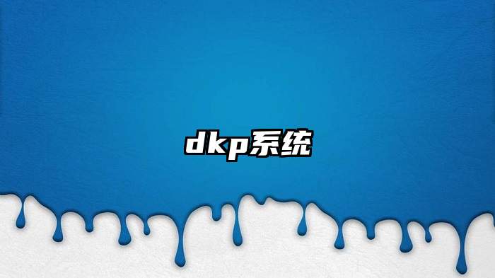 dkp系统