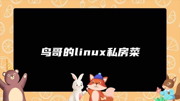 鸟哥的linux私房菜