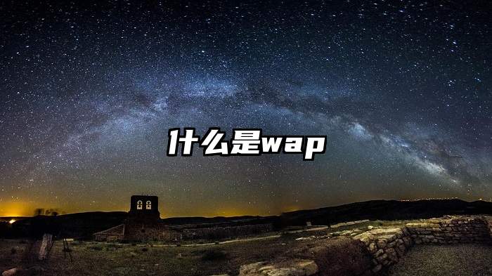 什么是wap