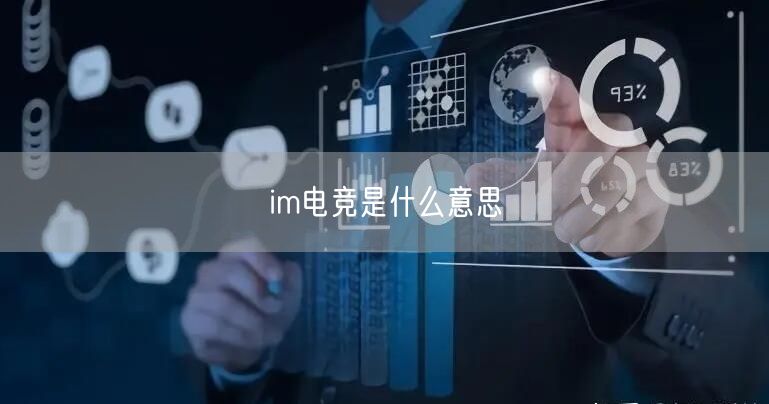 im电竞是什么意思