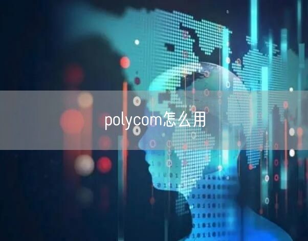 polycom怎么用