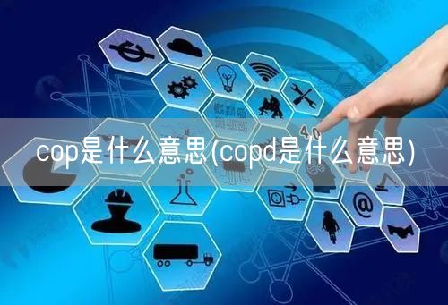 cop是什么意思(copd是什么意思)