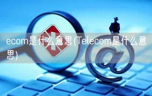 ecom是什么意思(Telecom是什么意思)