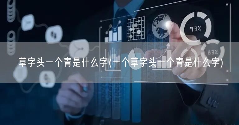 草字头一个青是什么字(一个草字头一个青是什么字)