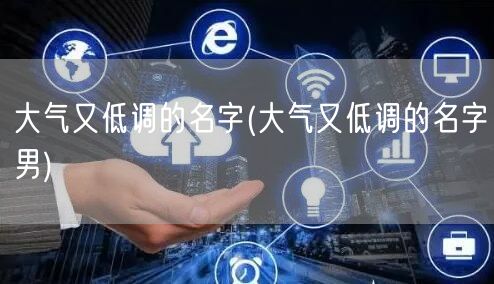 大气又低调的名字(大气又低调的名字男)