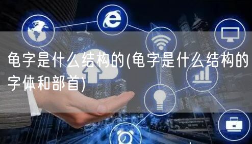 龟字是什么结构的(龟字是什么结构的字体和部首)