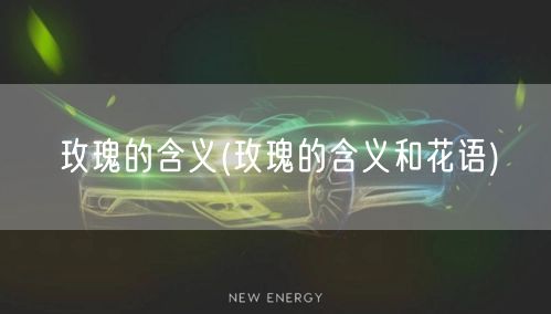 玫瑰的含义(玫瑰的含义和花语)